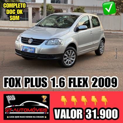 VOLKSWAGEN FOX 1.6 MI PLUS 8V FLEX 4P MANUAL VOLKSWAGEN FOX 1.6 MI PLUS 8V FLEX 4P MANUAL